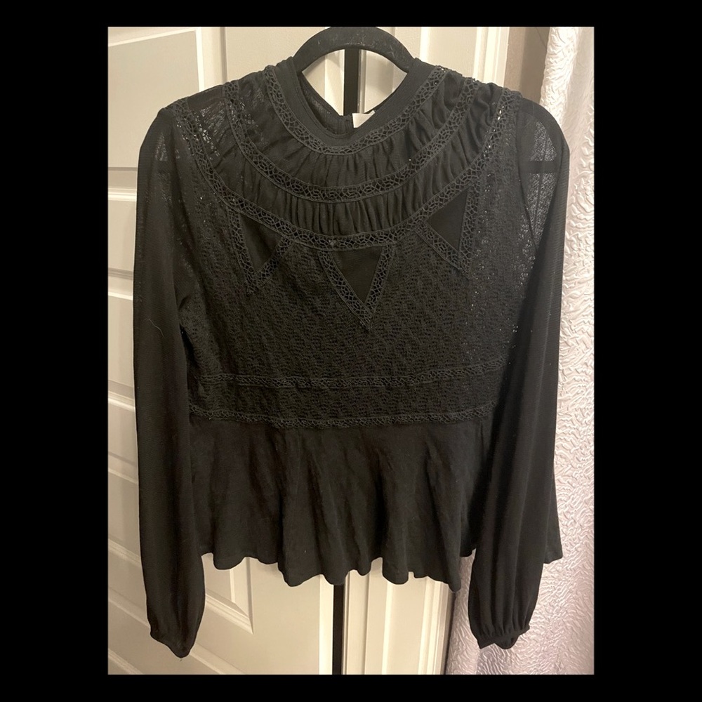 Free People Knit Blouse